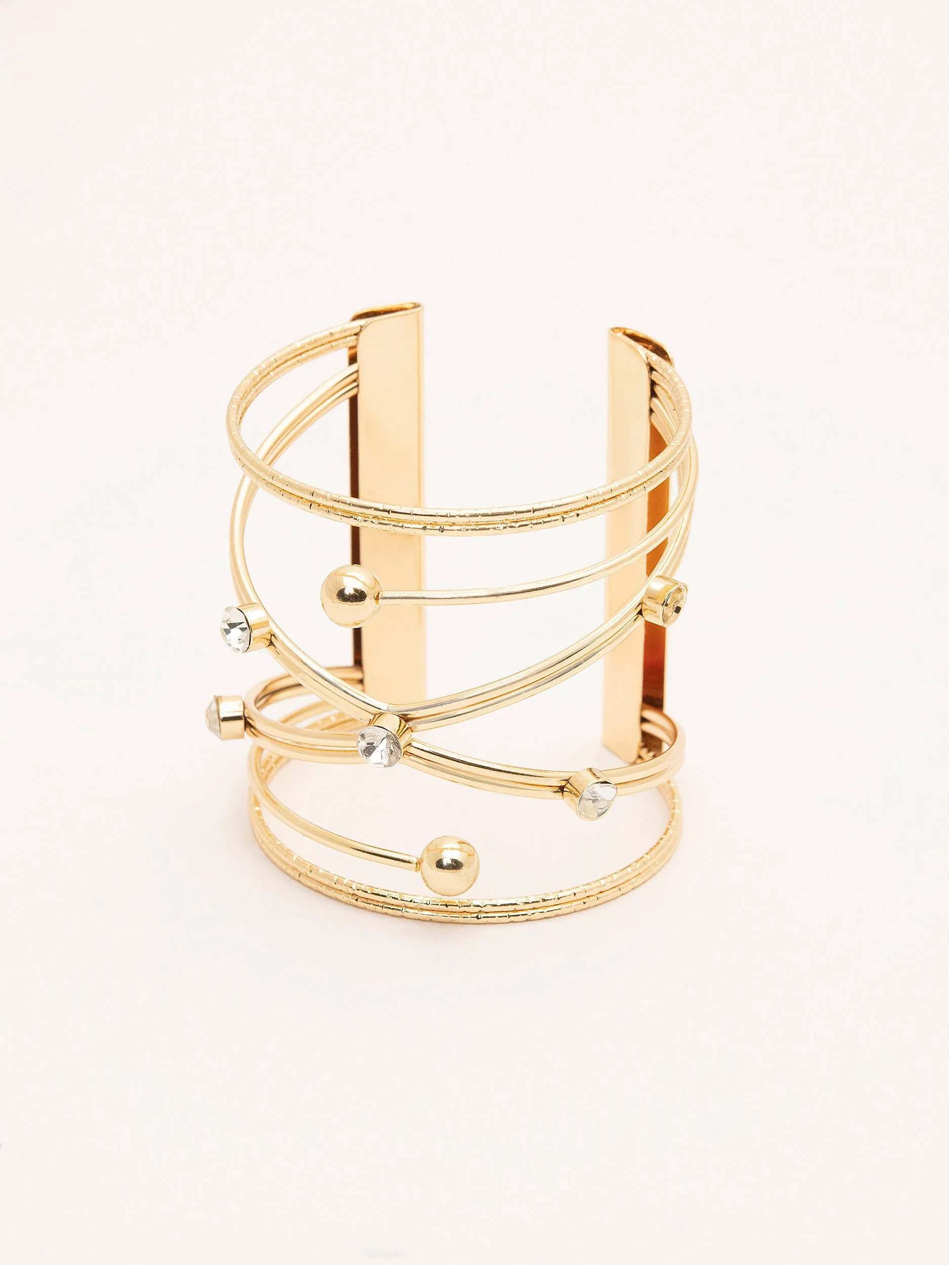 Unique Wide Cuff Bracelet