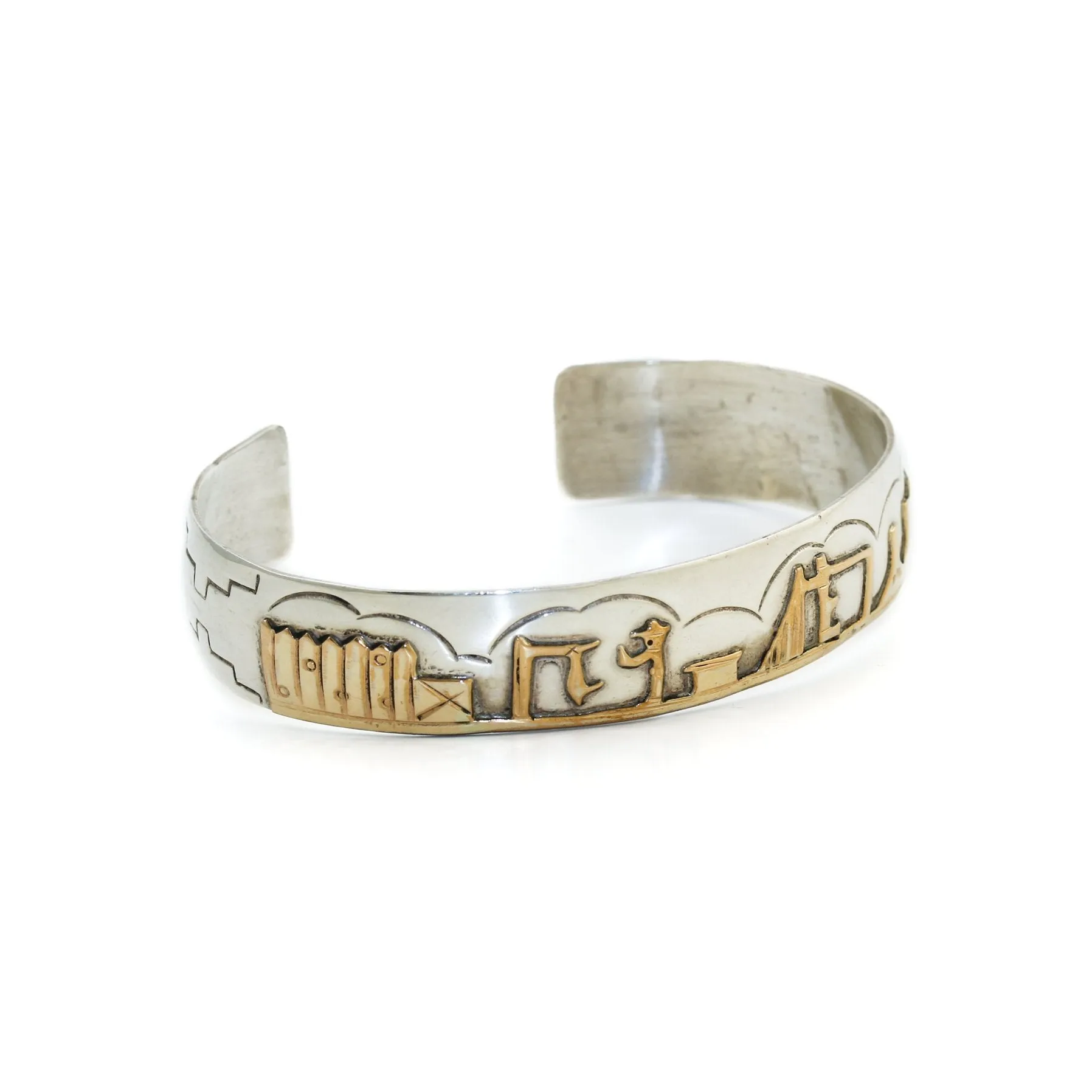 Vintage Hopi Storyteller Cuff