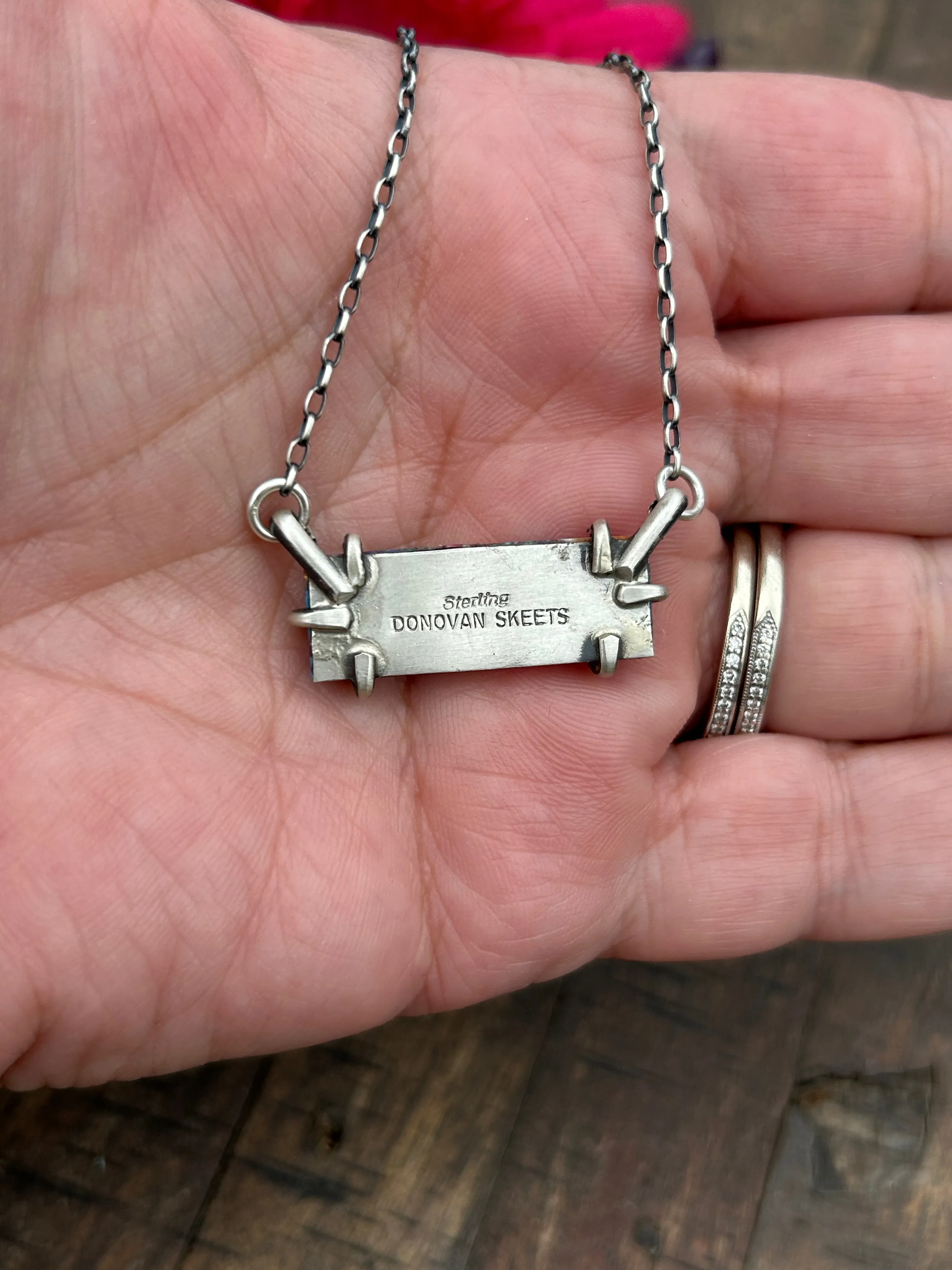 Waterproof Kingman Bar Necklace #3