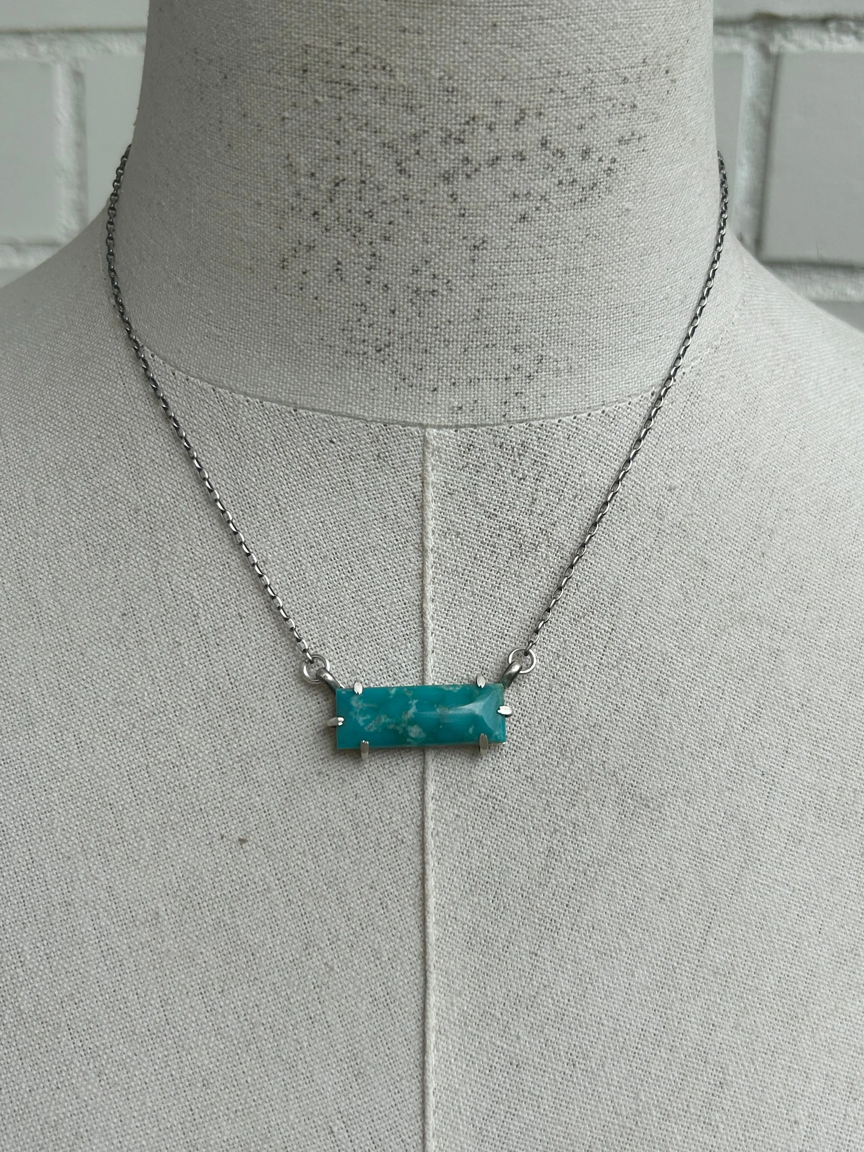 Waterproof Kingman Bar Necklace #3