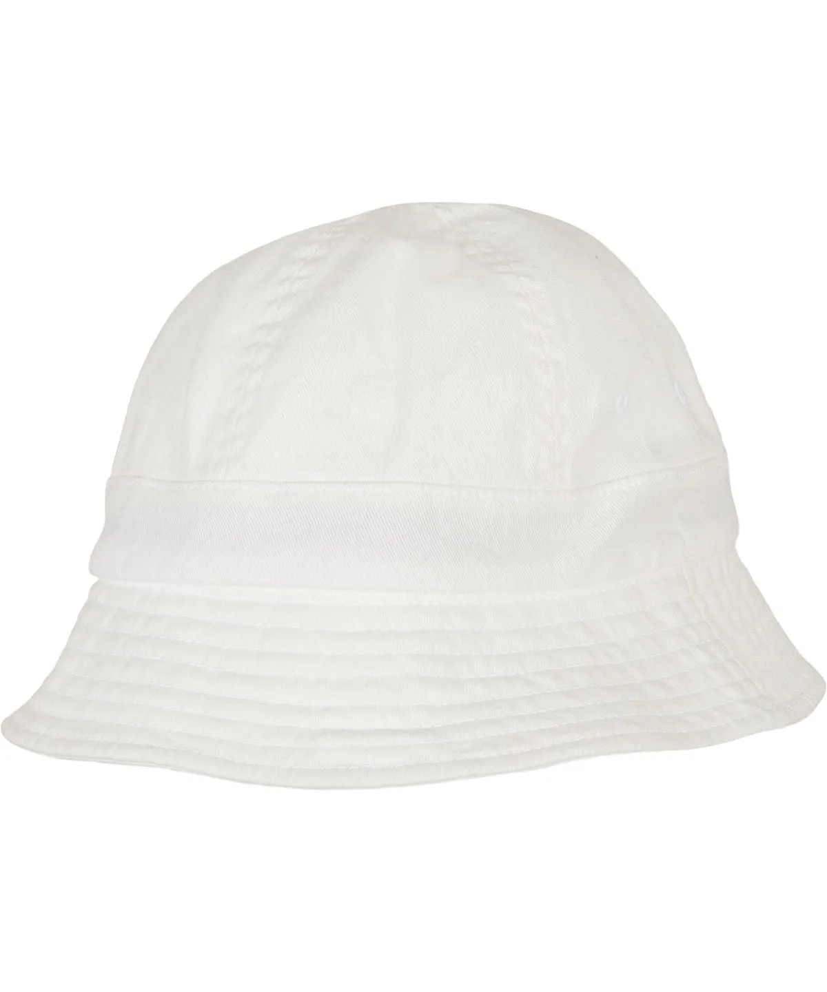 White - Eco washing flexfit no top tennis hat