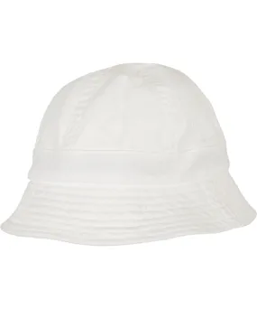 White - Eco washing flexfit no top tennis hat