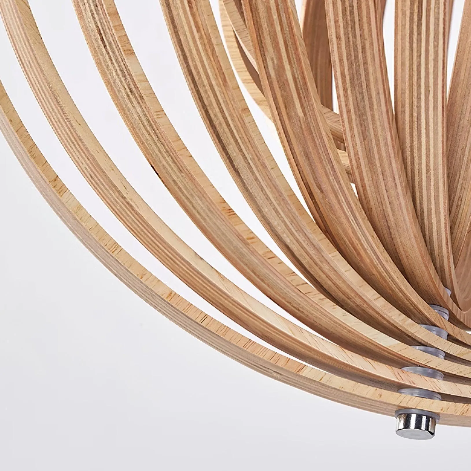 Wooden Moon Pendant Lamp