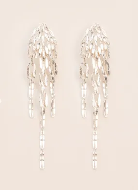 Wouters & Hendrix - Waterfall Chandelier Earrings in Silver