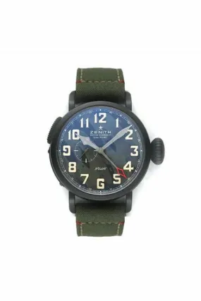 zenith montre d'aeronef type 20 gmt limited edition 50 pcs ref. 96.2437.693/27.c788
